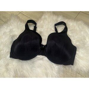 Vanity Fair 76338 Illumination Full Figure Bra Lined UW Womens 38DD Black